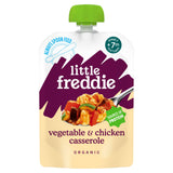 Sainsburys Little Freddie Organic Chicken & Rice Casserole Baby Food Pouch 7+ Months 130g- Buy online at McGrocer