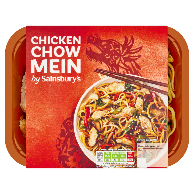 Sainsbury's Chicken Chow Mein Ready Meal for 1 400g