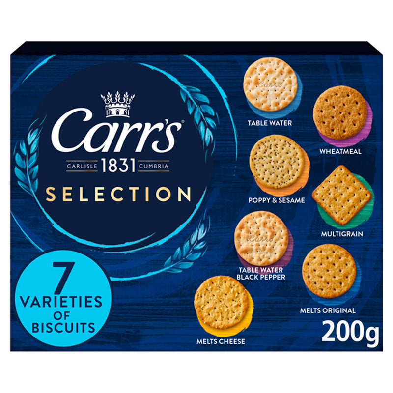 Carr's cracker selection 200g, UK version