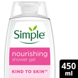 Sainsburys Simple Nourishing Shower Gel Body Wash 450ml- Buy online at McGrocer