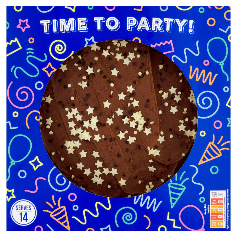Sainsbury's chocolate cake 945g, UK version