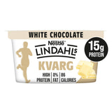 Sainsburys Lindahls Kvarg White Chocolate High Protein Yogurt 150g- Buy online at McGrocer
