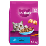 Sainsburys Whiskas 1+ Tuna Complete Adult Dry Cat Food 1.9kg- Buy online at McGrocer