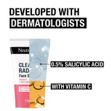 Neutrogena Clear & Radiant face scrub 150ml (British brand)