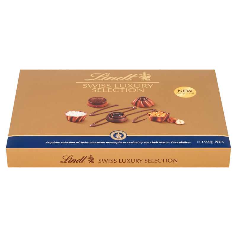 Lindt luxury chocolate selection 193g (British brand)