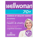 Vitabiotics Wellwoman 70+ multivitamin 30 tablets, UK version