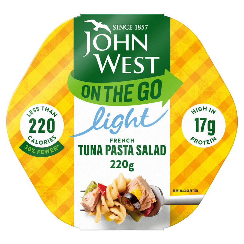 John West Light Lunch French Tuna Salad 220g (British brand)