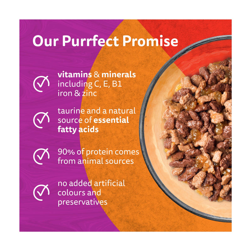 Whiskas Duo Meaty Combos in Jelly cat food 12 x 85g - British product