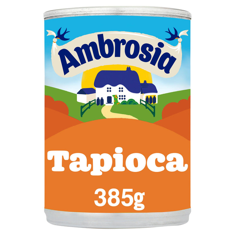 Ambrosia tapioca pudding can 385g, UK version
