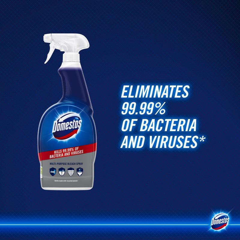 Domestos multipurpose bleach cleaner spray 700ml, UK version
