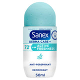Sainsburys Sanex Derma Care+ Active Freshness 72 Hour Antiperspirant Roll On Deodorant 50ml- Buy online at McGrocer