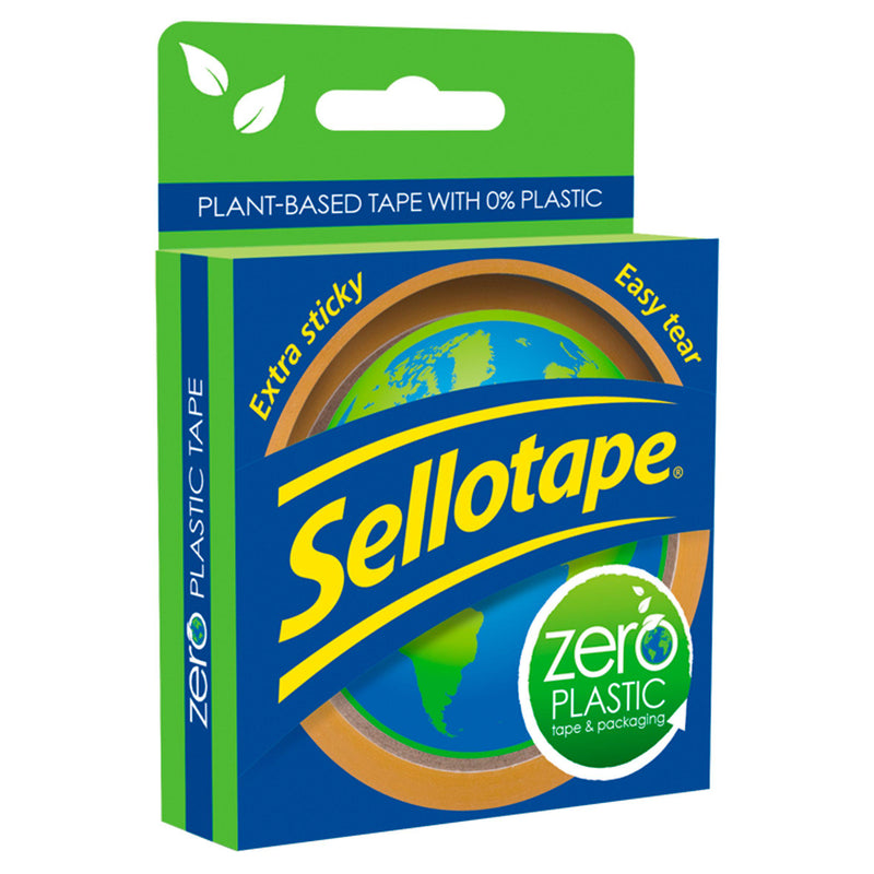 Sellotape Zero Plastic tape 24mm x 50m - British product