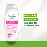 Simple Nourishing Shower Gel body wash 450ml, UK version