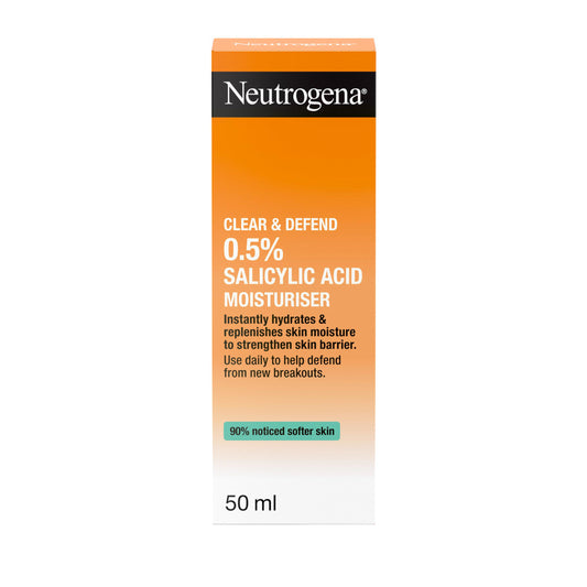 Neutrogena Clear & Defend Moisturiser 50ml GOODS Sainsburys   