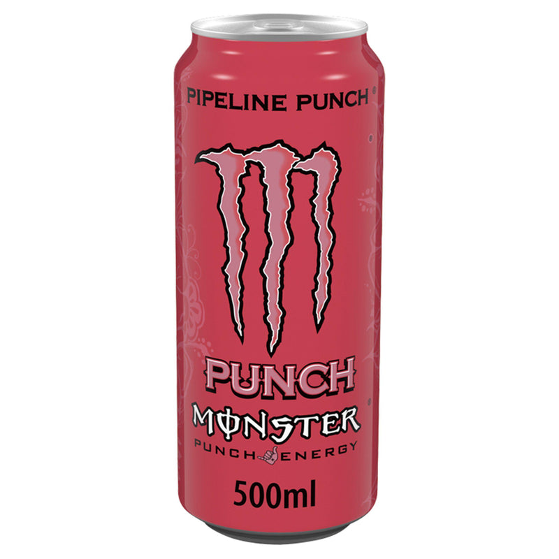Monster Energy Pipeline Punch 500ml, imported from the UK