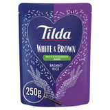 Sainsburys Tilda Classics White Wholegrain Basmati Rice Blend Rice & Grain Mix 250g- Buy online at McGrocer