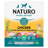 Sainsburys Naturo Adult Dog Food Grain Free Chicken Wet Dog Food 400g- Buy online at McGrocer