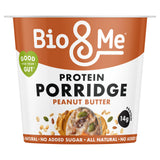 Bio&Me peanut butter protein porridge pot 65g - British product