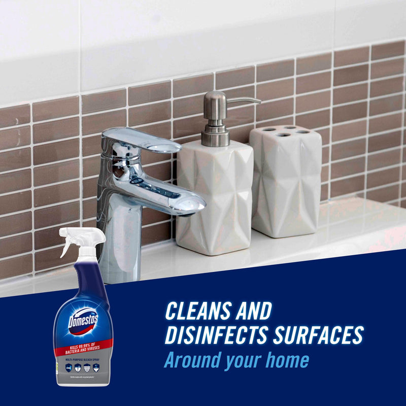 Domestos multipurpose bleach cleaner spray 700ml, UK version