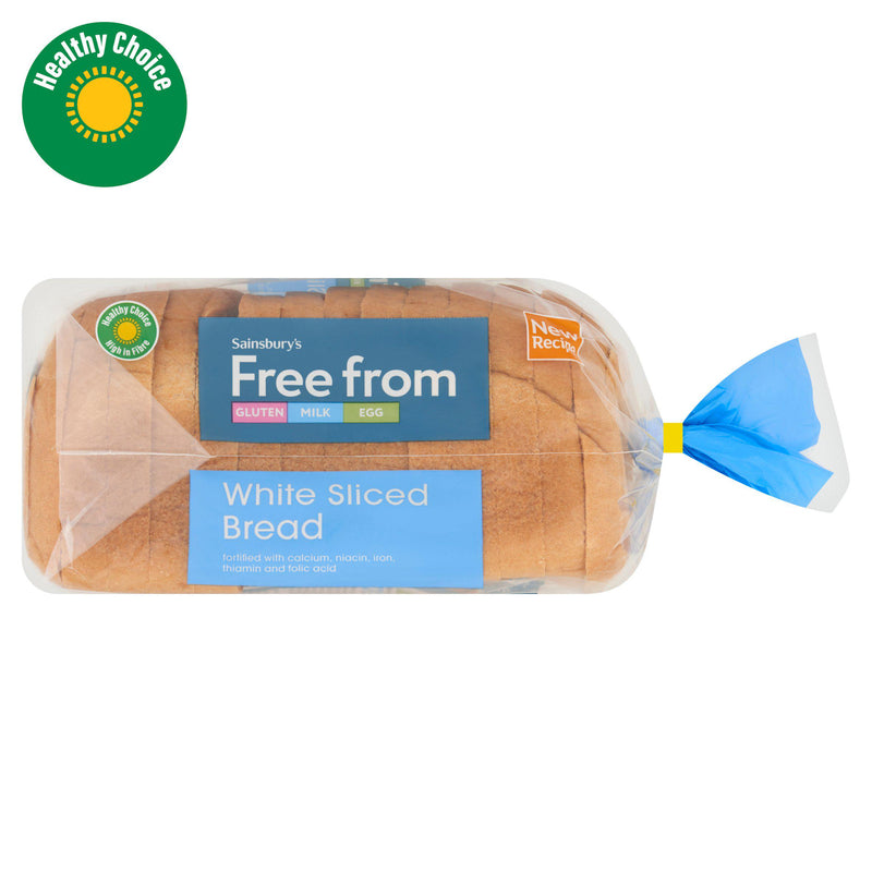 Sainsbury's Free From white sliced bread 535g (British brand)