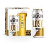 BrewDog Lost Lager 4x440ml - British product
