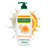 Sainsburys Palmolive Naturals Milk & Honey Shower Gel 750ml- Buy online at McGrocer