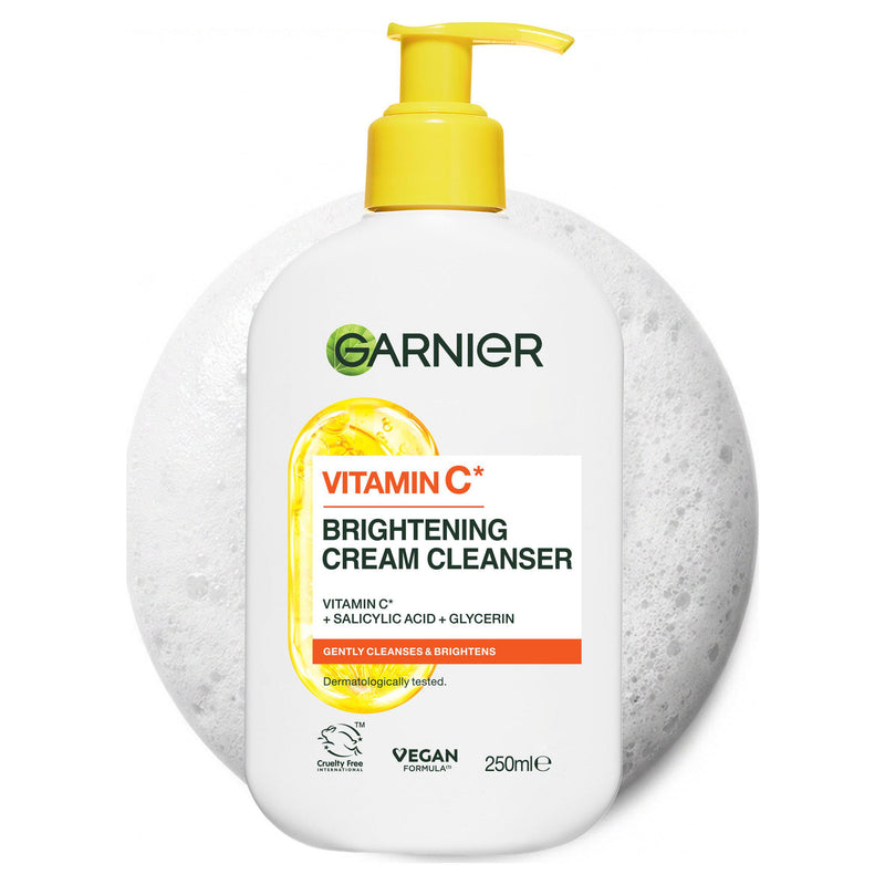 Garnier Vitamin C cream cleanser 250ml (British brand)