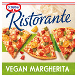 Dr. Oetker frozen vegan Margherita pizza 340g, UK version