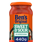 Sainsburys Ben's Original Sweet and Sour No Added Sugar Sauce 440g- Buy online at McGrocer