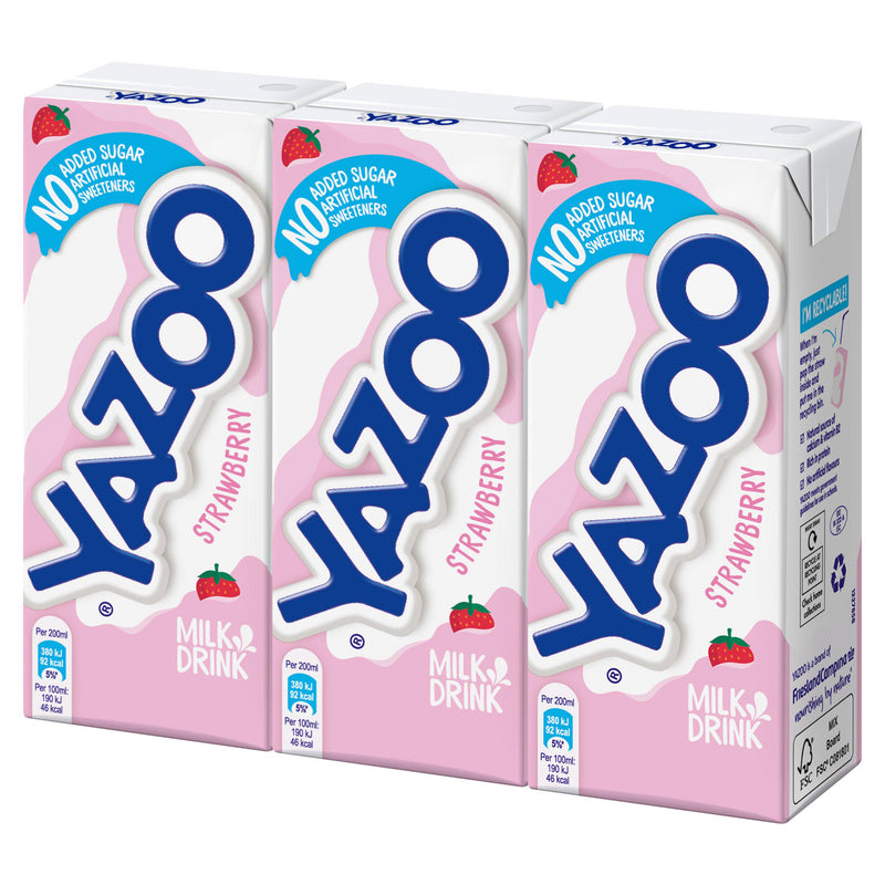 Yazoo Strawberry Milk Drink 200ml
