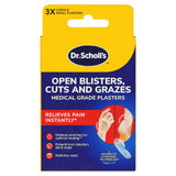 Sainsburys Dr. Scholl's Open Blisters Cuts & Grazes Medical Grade Plasters- Buy online at McGrocer