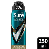 Sainsburys Sure Men Nonstop Protection Sport Cool Antiperspirant Deodorant 250ml- Buy online at McGrocer