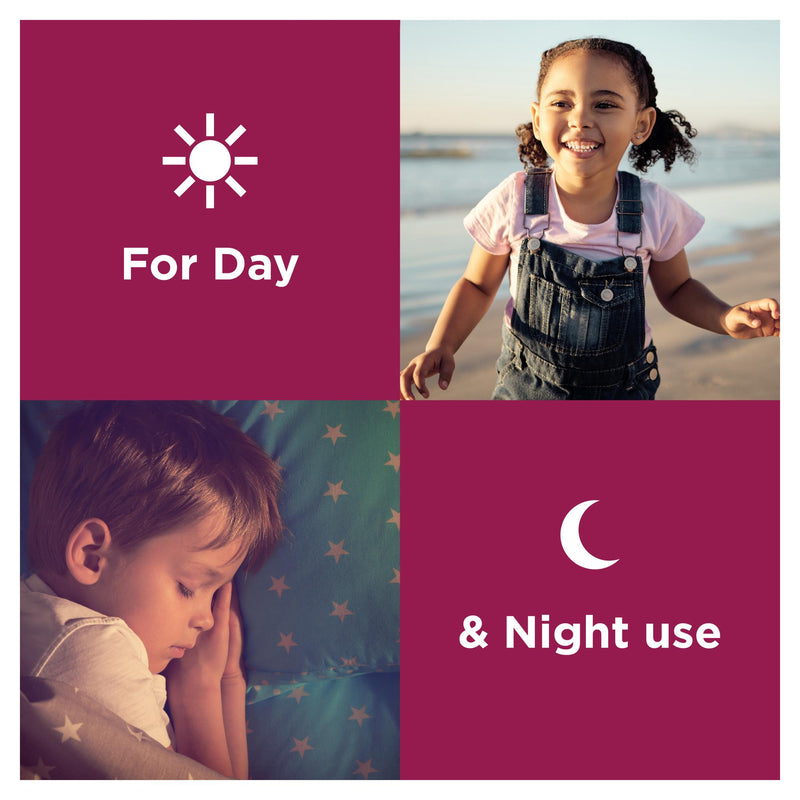Benylin children's dry cough syrup blackcurrant 125ml, imported from the UK