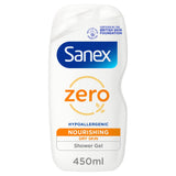 Sainsburys Sanex Zero% Nourishing Shower Gel Body Wash for Dry Skin 450ml- Buy online at McGrocer