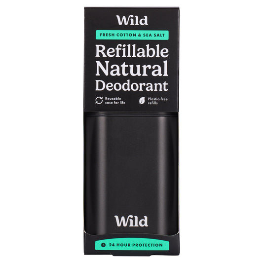 Wild Refillable Natural Deodorant 40g GOODS Sainsburys   