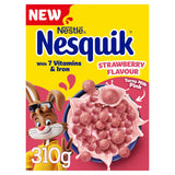 Sainsburys Nestle Nesquik Strawberry Flavoured Breakfast Cereal 310g- Buy online at McGrocer