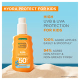 Garnier kids sun protection spray 150ml SPF50+, UK version
