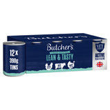 Sainsburys Butcher's Lean & Tasty Dog Food Tins 12x390g- Buy online at McGrocer