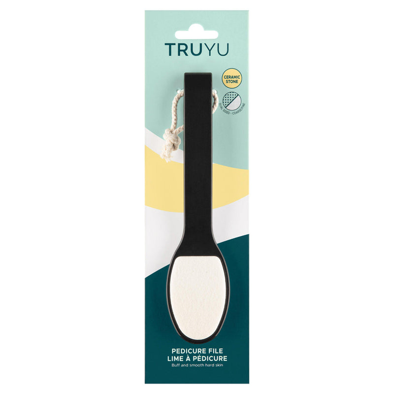 Truyu by QVS ceramic stone pedicure file, UK version