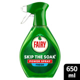 Fairy Skip The Soak dish spray fresh 650ml - British product