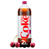 Diet Coke Cherry Cola 2L bottle, UK version