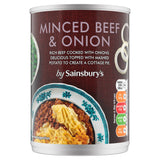 Sainsbury's Minced Beef & Onion canned 392g - British product