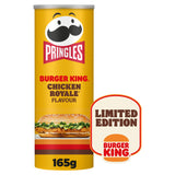 Pringles Burger King Chicken Royale flavour crisps 165g, imported from the UK