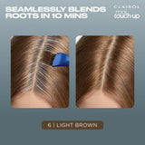 Clairol Root Touch-Up Light Brown 6 hair dye - British product