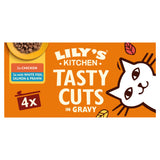 Sainsburys Lily's Kitchen Tasty Cuts in Gravy Multipack for Adult Cats 4 x 85g- Buy online at McGrocer