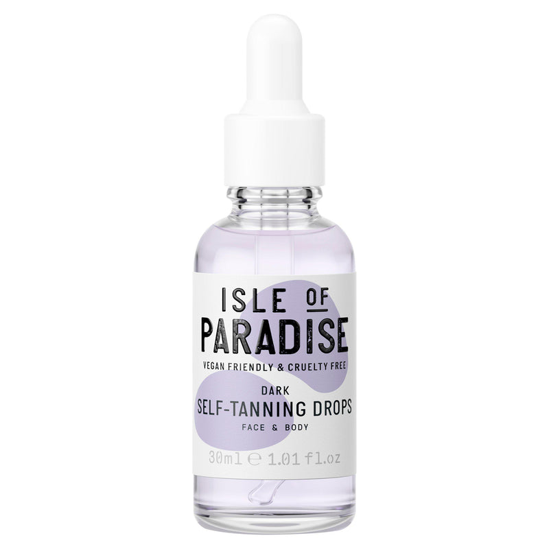 Isle of Paradise dark self tanning drops 30ml (British brand)