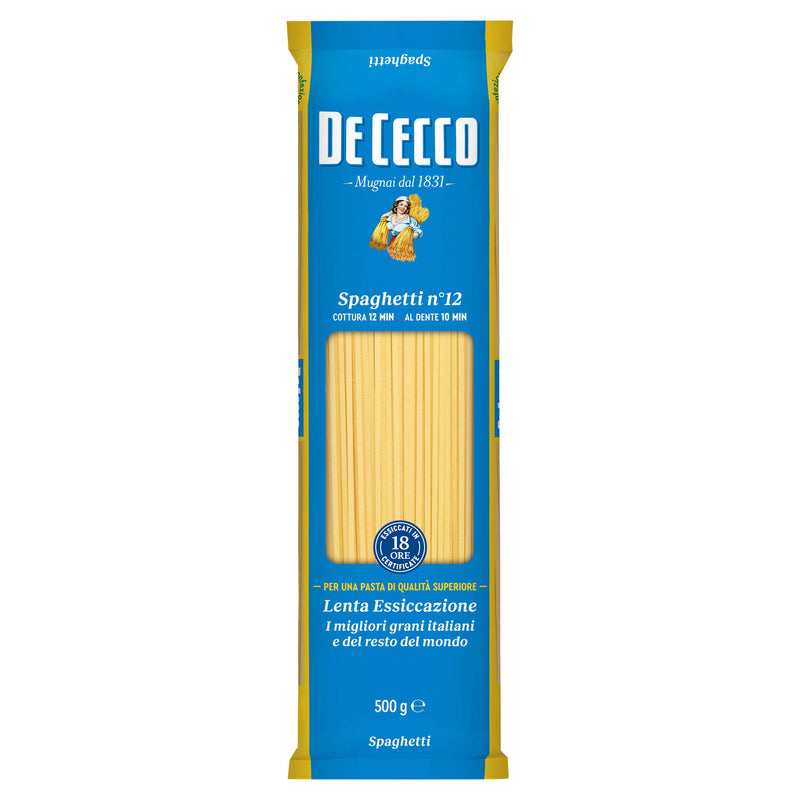 De Cecco spaghetti pasta 500g - British product