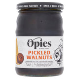 Sainsburys Opies Pickled Walnuts in Spiced Malt Vinegar 390g- Buy online at McGrocer