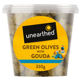 Sainsburys Unearthed Green Olives Gouda Cheese Chilli Herb Dressing 330g- Buy online at McGrocer