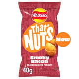 Walkers Smoky Bacon coated peanuts 40g, UK version